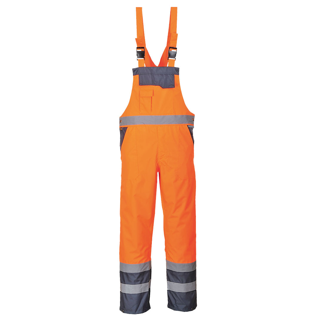 S488 - Twee Kleuren Amerikaanse overall - Ongevoerd