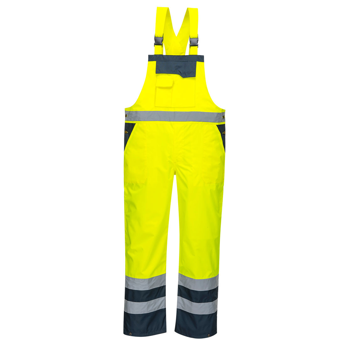 S488 - Twee Kleuren Amerikaanse overall - Ongevoerd