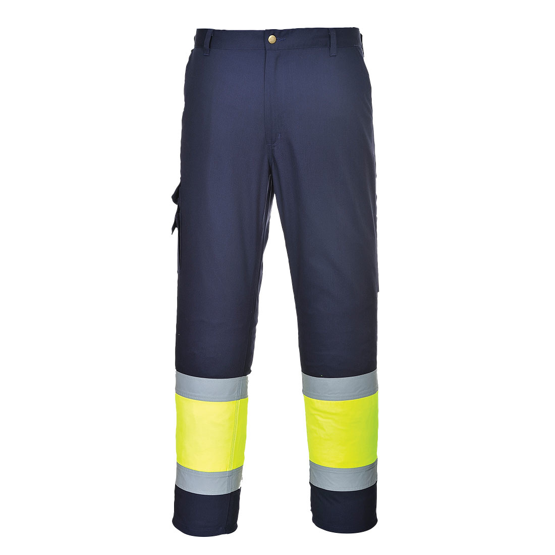 E049 - Hi-Vis Tweekleuren Combat Broek