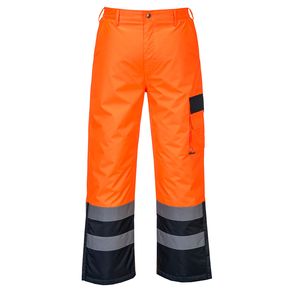 S686 - Hi-Vis Tweekleuren Broek - Gevoerd