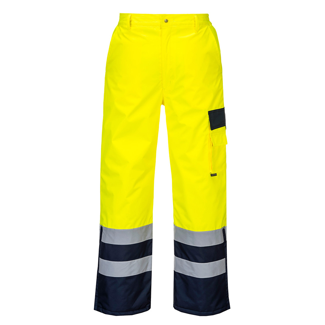 S686 - Hi-Vis Tweekleuren Broek - Gevoerd