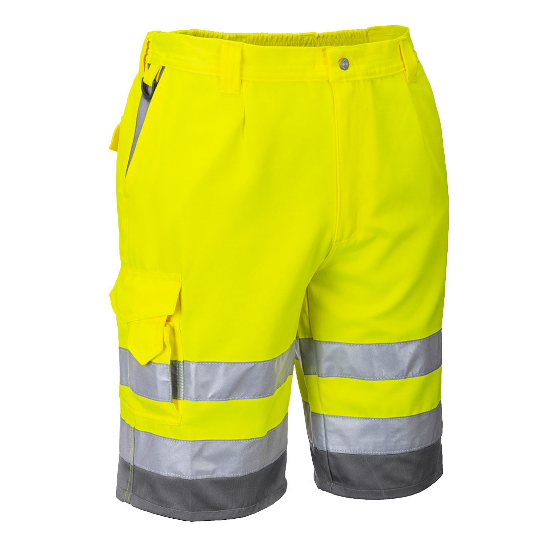 E043 - Hi-Vis Polykatoen Korte Broek