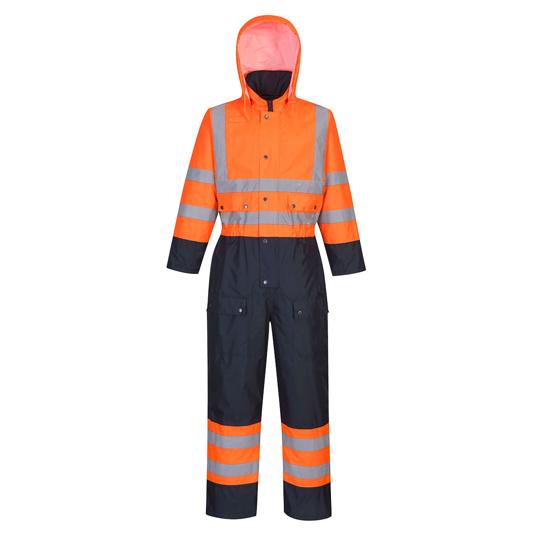 KX341 - KS485 - Hi-Vis Tweekleuren Overall - GevoerdX3 HiVis Flexi Broek - Copy