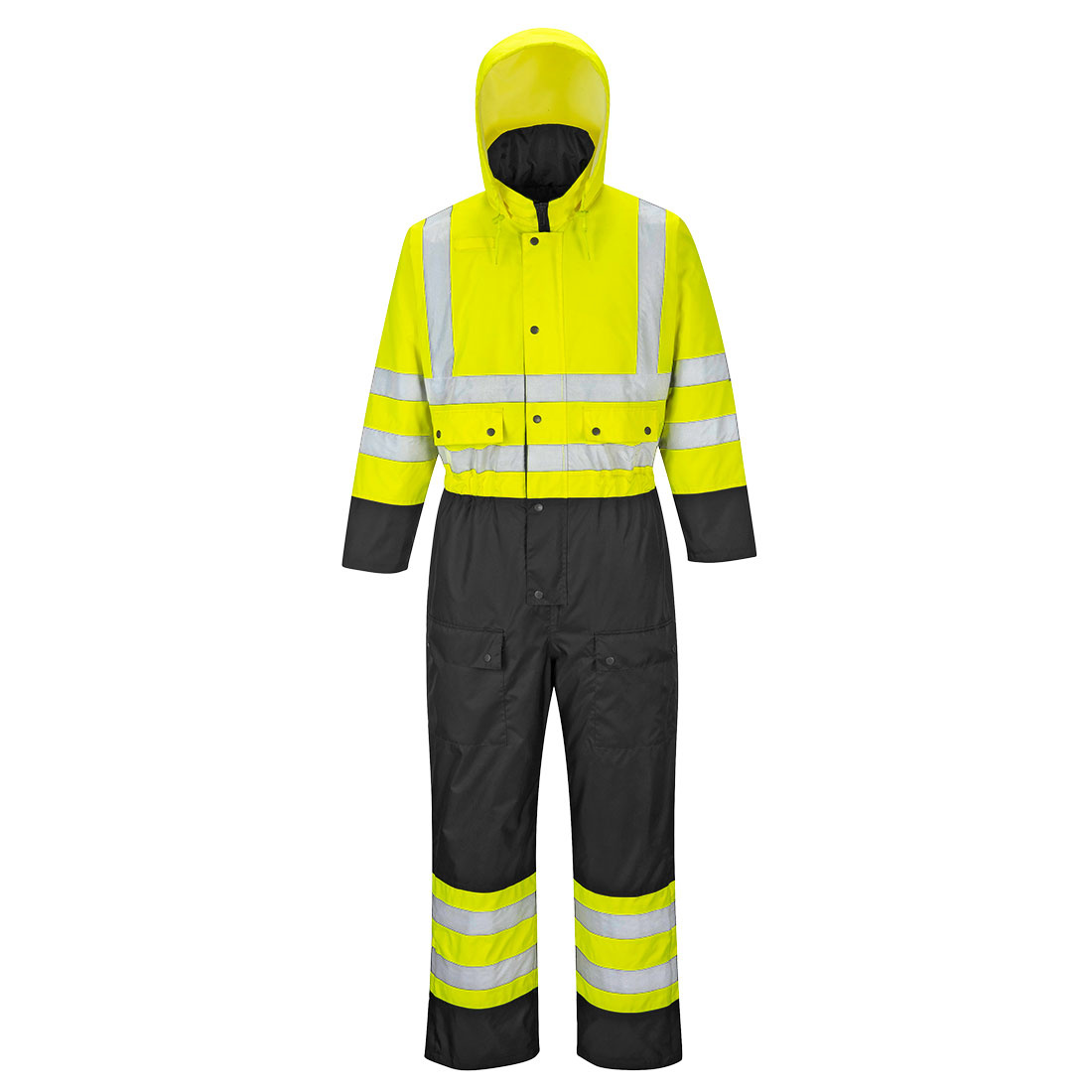 KX341 - KS485 - Hi-Vis Tweekleuren Overall - GevoerdX3 HiVis Flexi Broek - Copy