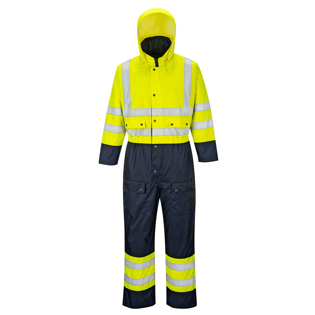 KX341 - KS485 - Hi-Vis Tweekleuren Overall - GevoerdX3 HiVis Flexi Broek - Copy