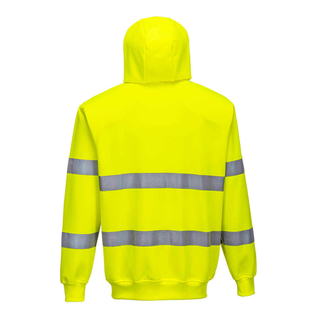 B305 - Hi-Vis Zipsweater met capuchon en rits