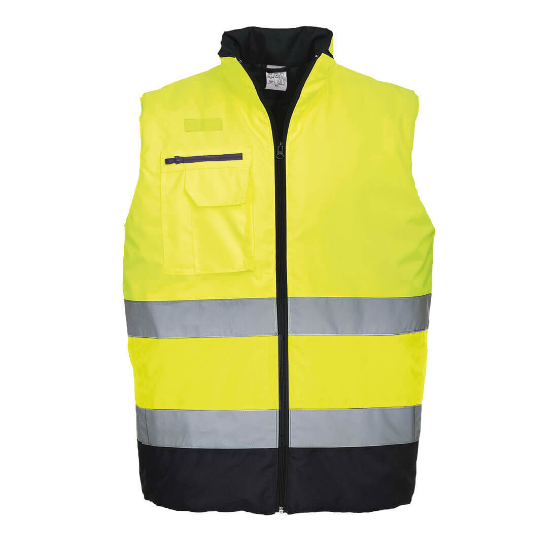 S267 - Hi-Vis tweekleuren Bodywarmer