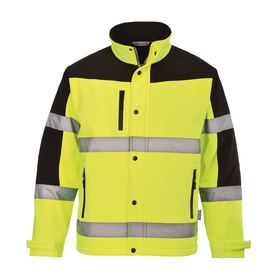 S429 - Twee Kleuren Softshell Jack (3L)