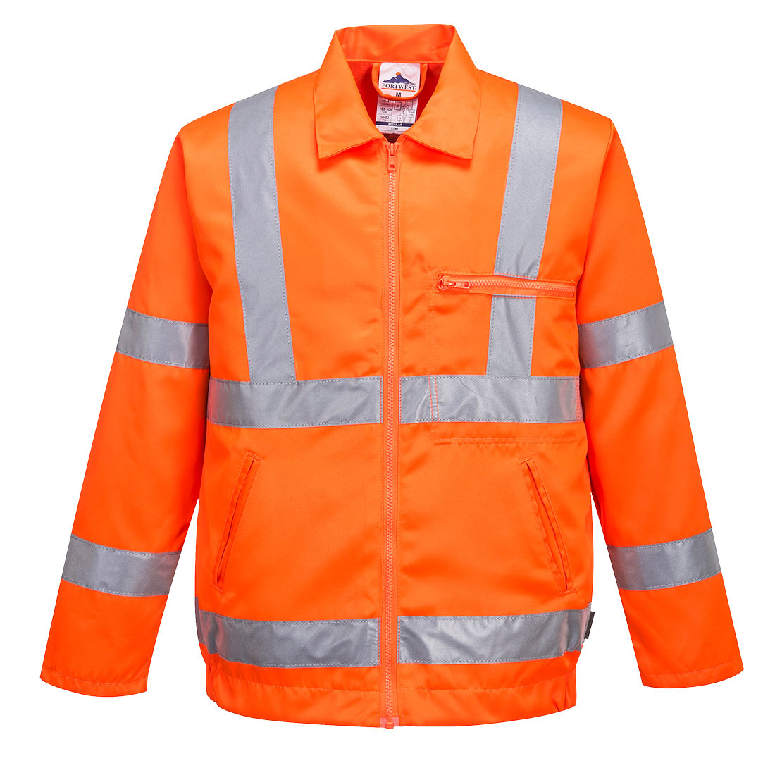 RT40 - Hi-Vis Poly-katoen Jack, RIS