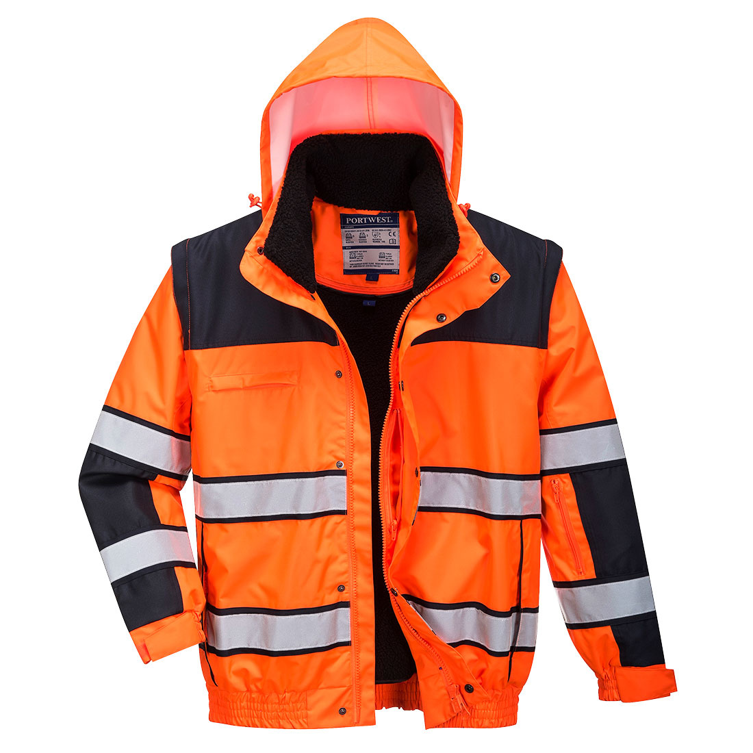 C466 - Hi-Vis Klassiek Bomberjack