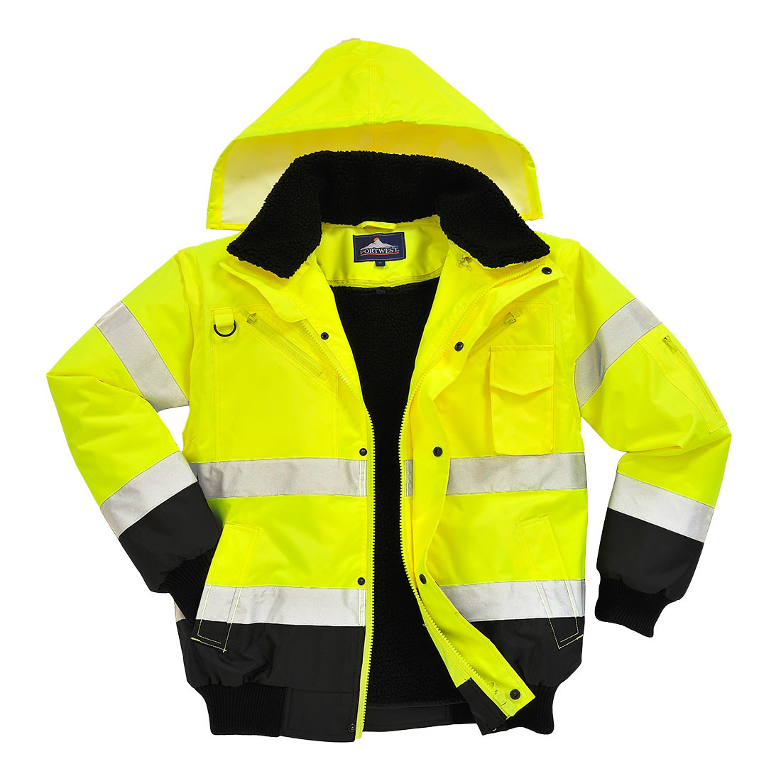 C465 - Hi-Vis Contrast Bomberjack