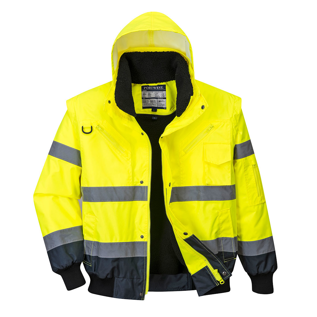 C465 - Hi-Vis Contrast Bomberjack