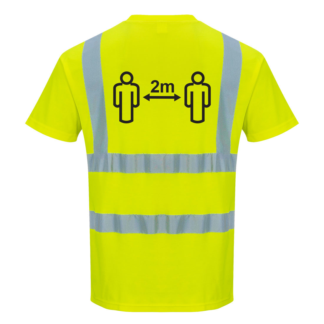 CV78 - Social distance High Vis T-shirt
