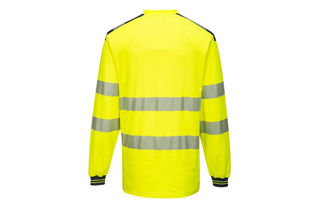 T185 - PW3 Hi-Vis T-shirt met lange mouw