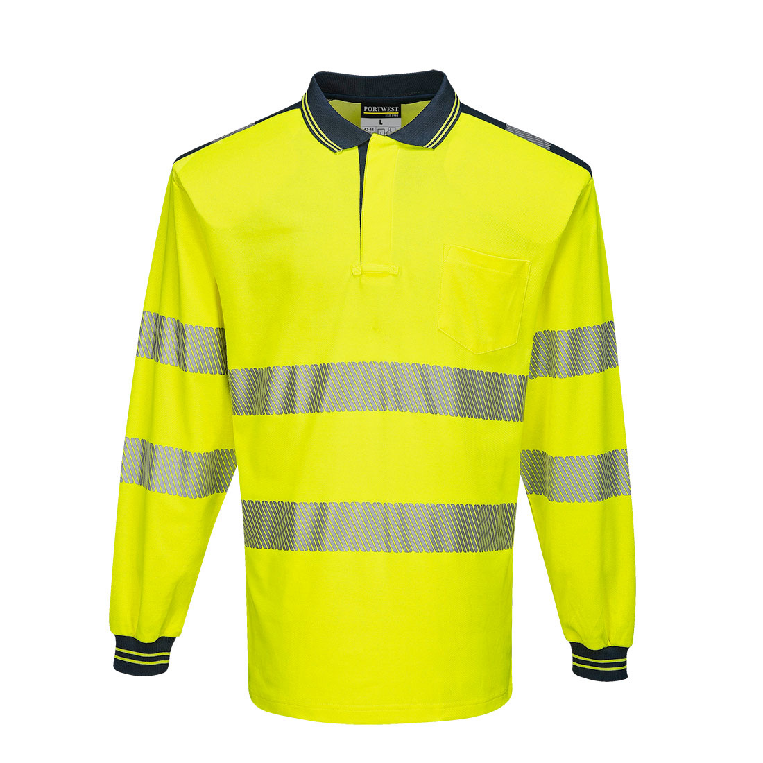 T184 - PW3 Hi-Vis Poloshirt Langemouw