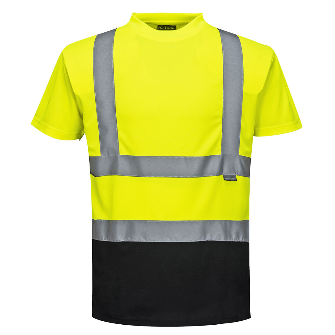 S378 - Tweekleuren T-shirt