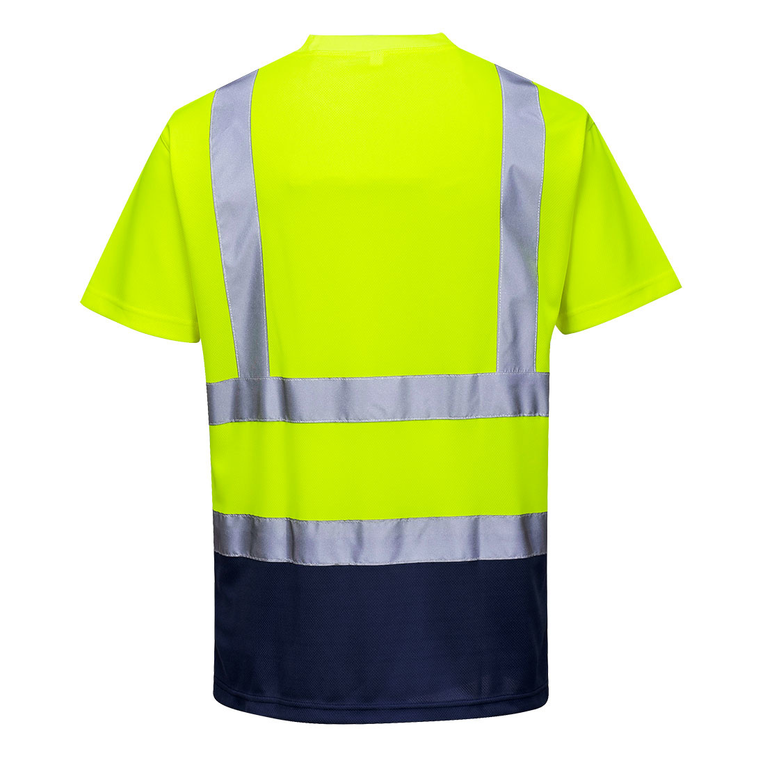 S378 - Tweekleuren T-shirt
