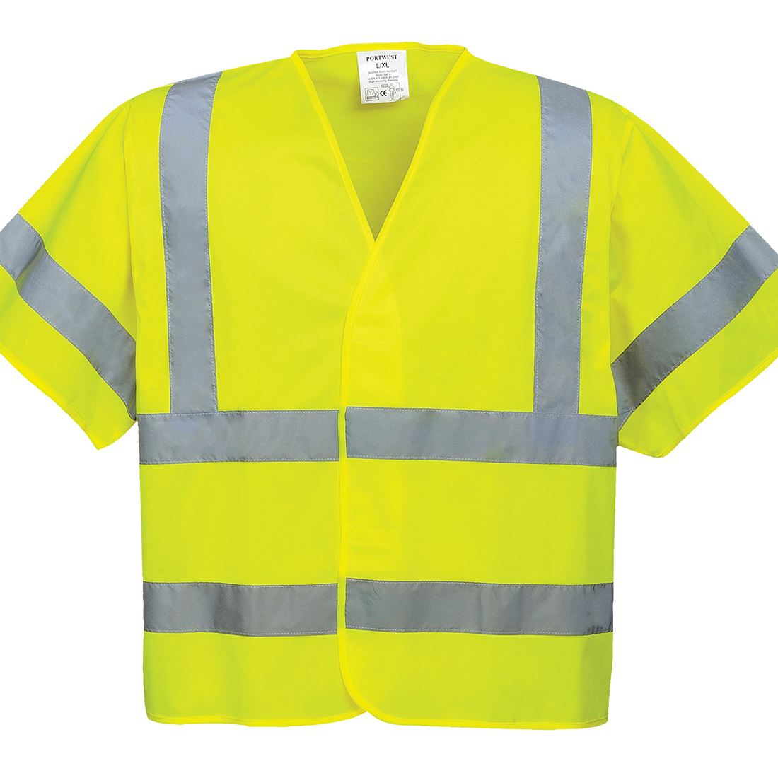 C471 - Hi-Vis Vest Korte Mouwen