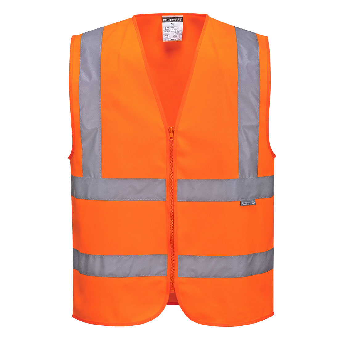 C375 - Hi-Vis Vest met Rits