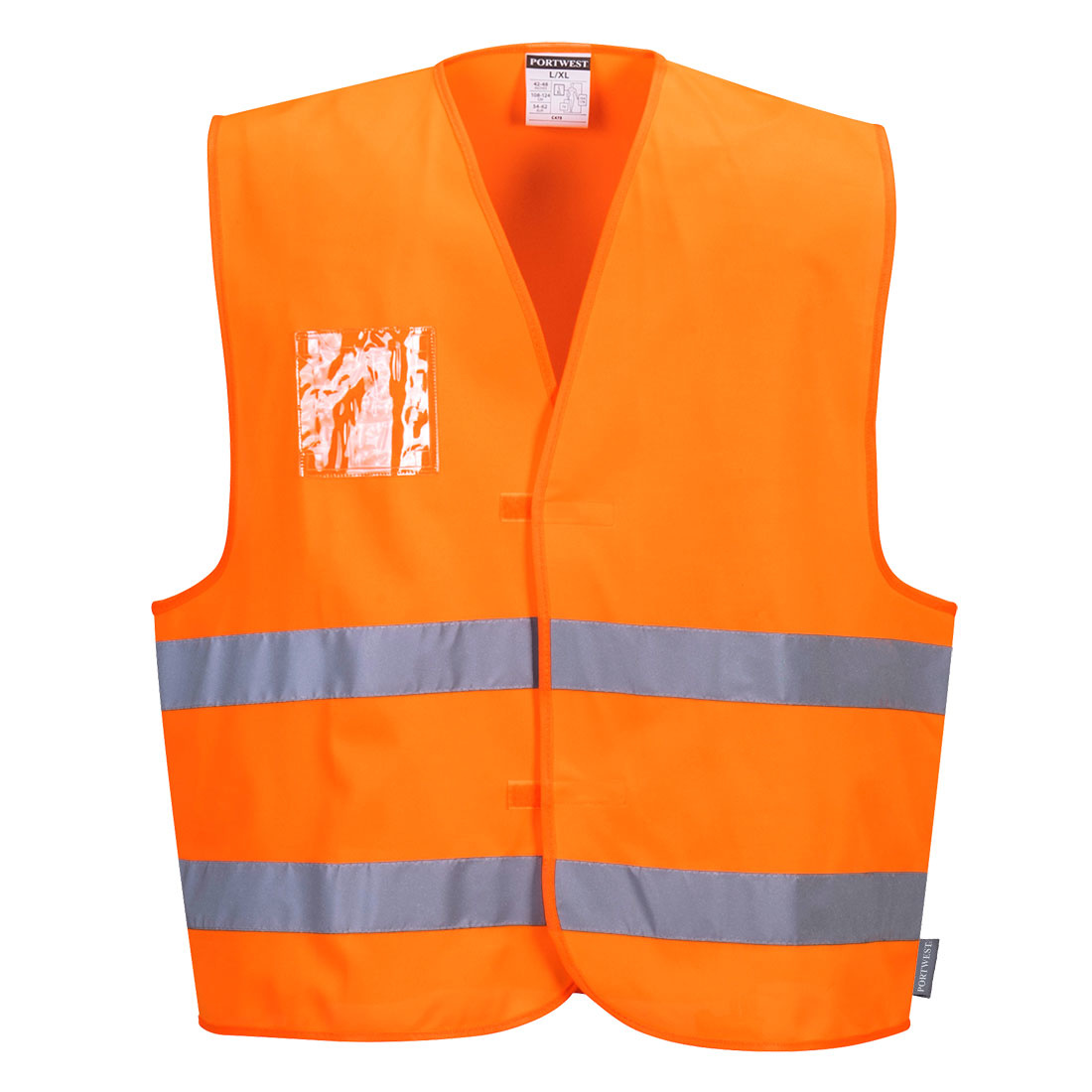 C475 - Hi-Vis Vest - Dubbele ID Houder