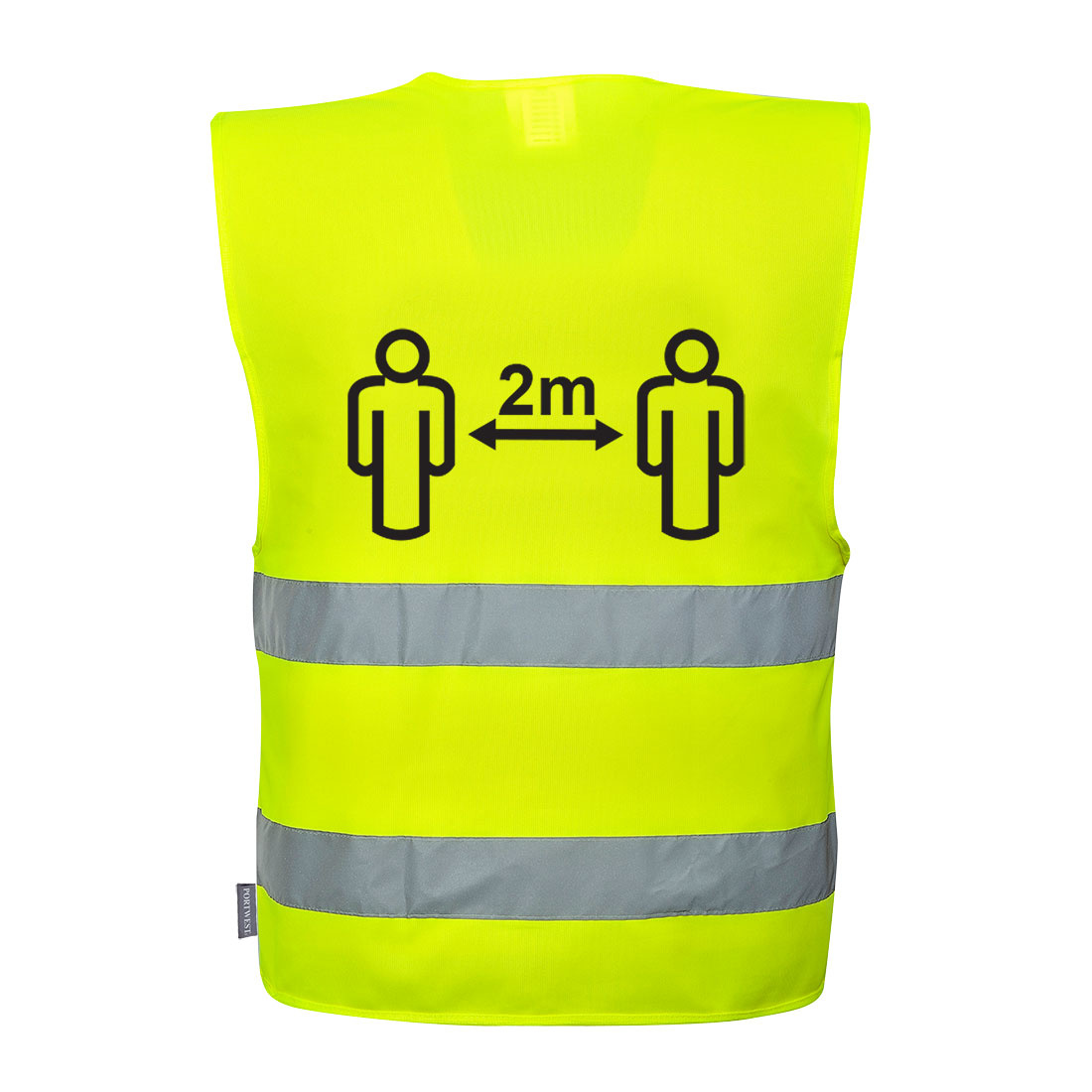 C406 - Hi-Vis Social Distance Vest 2m