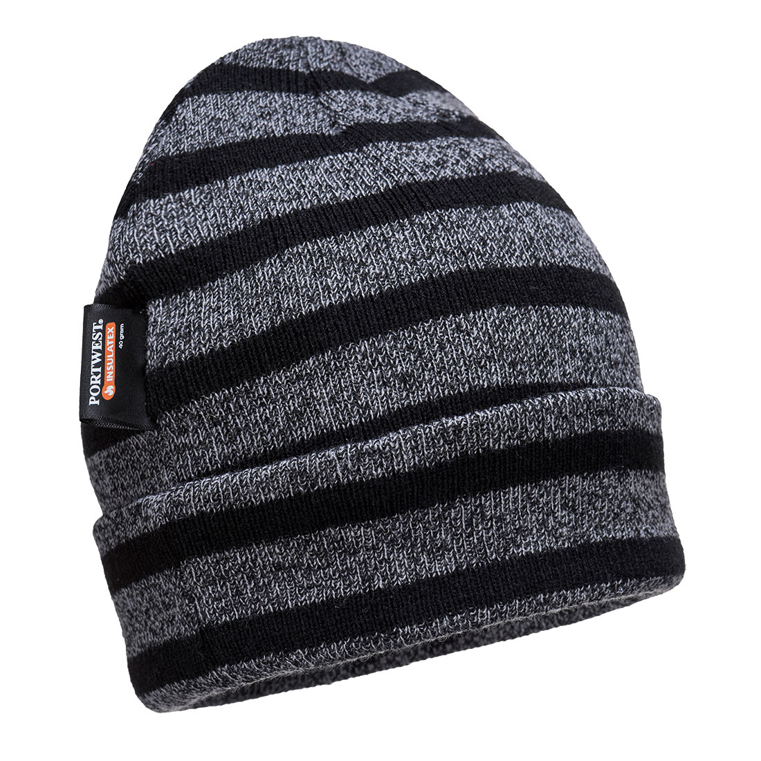B024 - Gestreepte Cap, Insulatex gevoerd