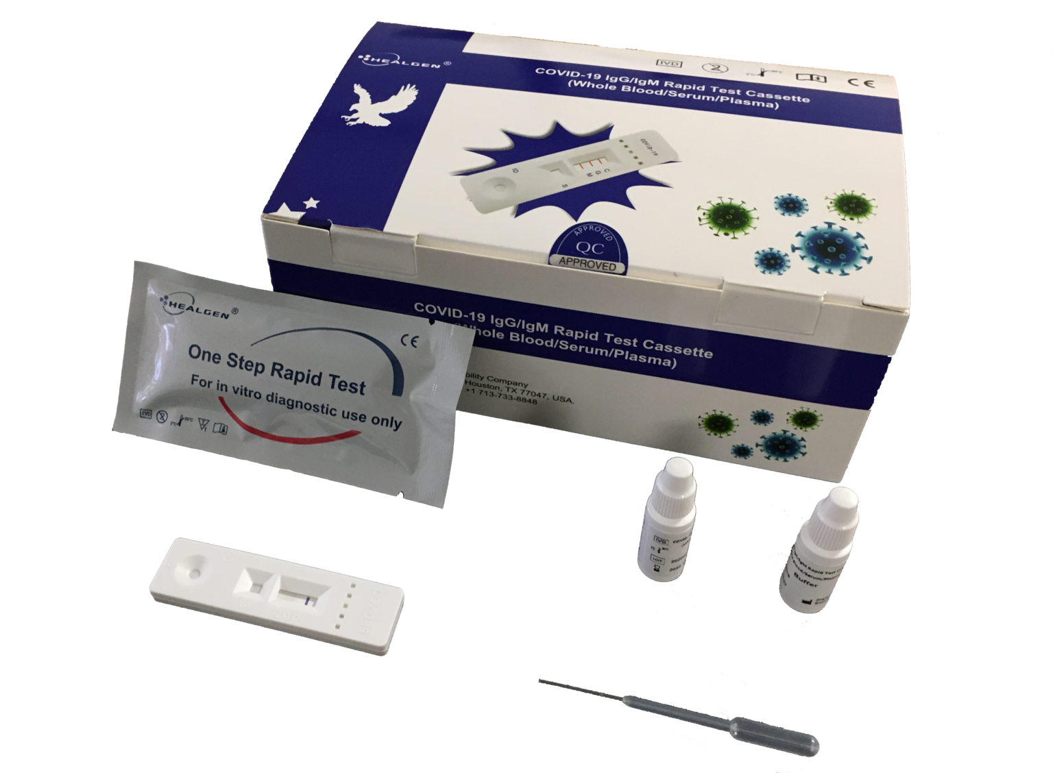 Covid-19 IgG/IgM antistoffen Sneltest