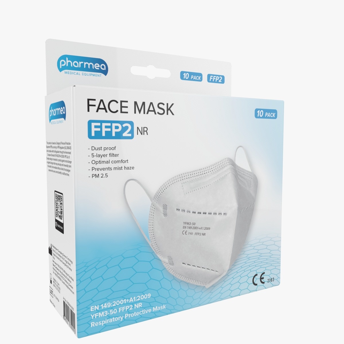 Medisch Ademhalingsbeschermings Masker FFP2