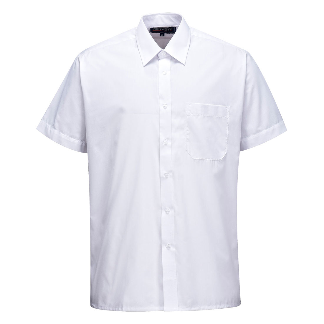 S104 - Klassiek Shirt, Korte Mouwen