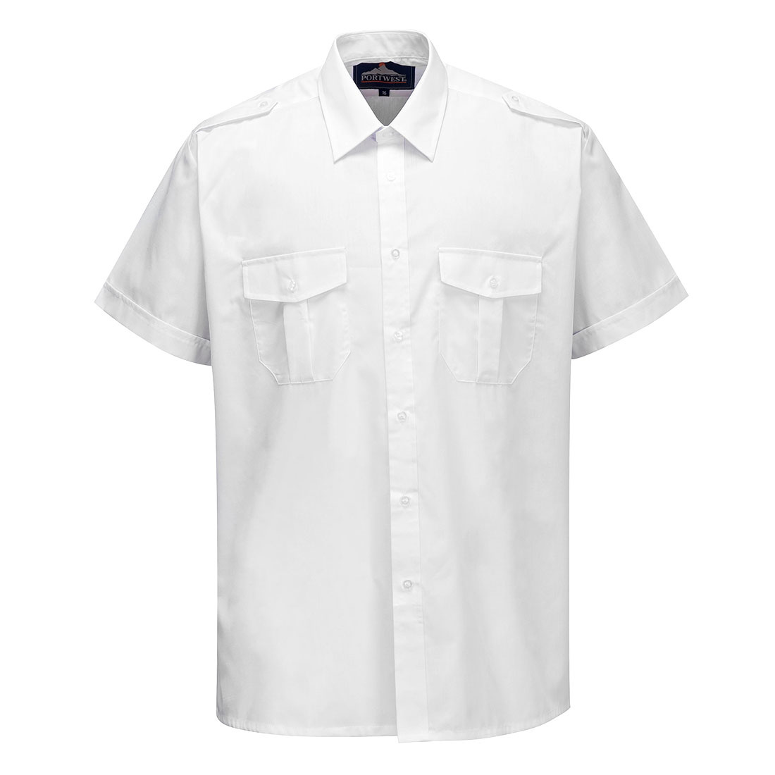 S101 - Pilot Shirt, Korte Mouwen
