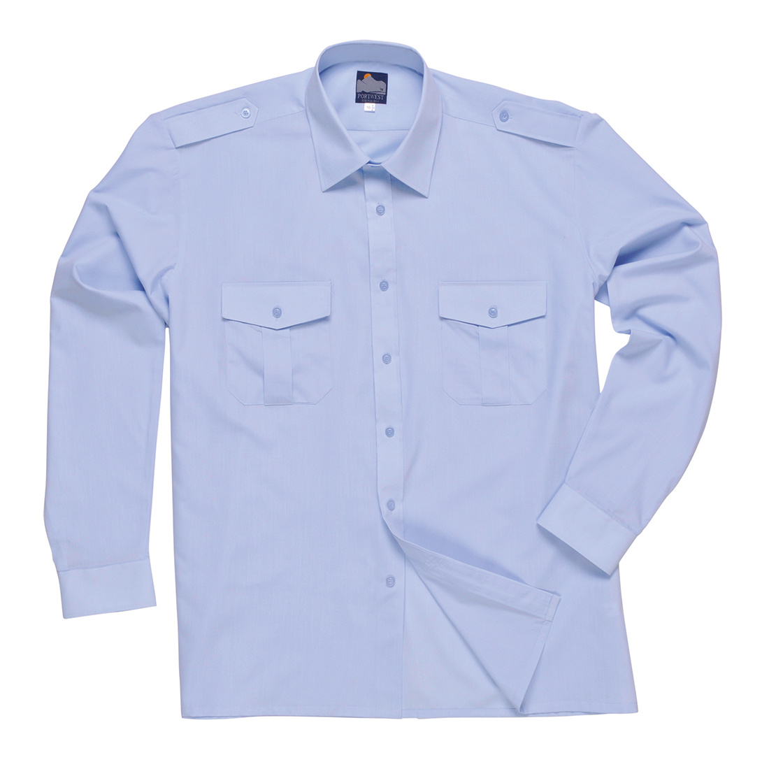 S102 - Pilot Shirt, Lange Mouwen