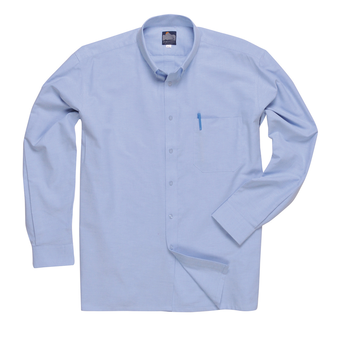 S107 - Oxford Shirt, Lange Mouwen