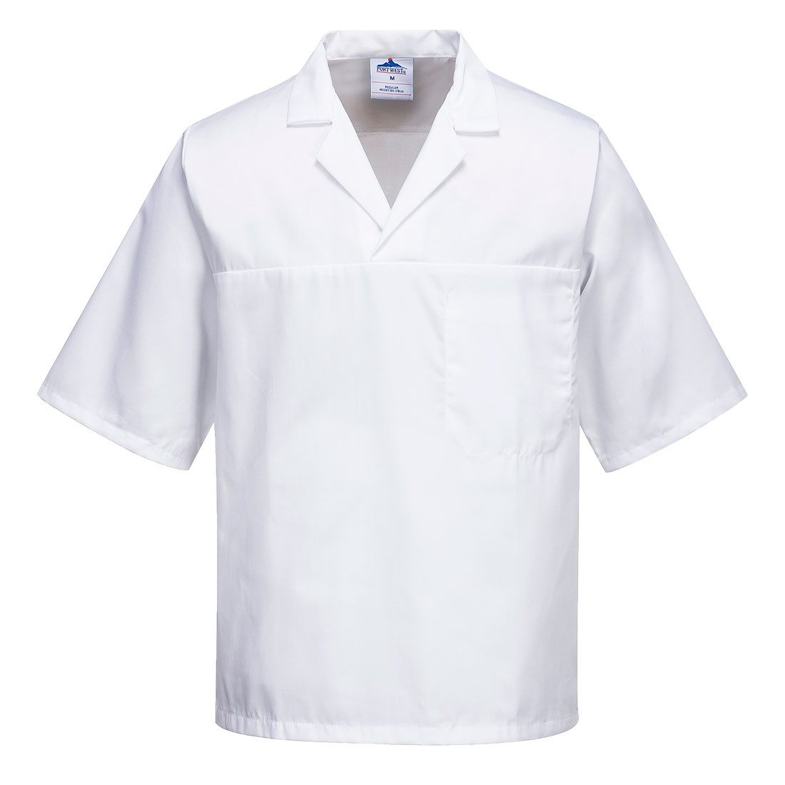 2209 - Bakkersshirt, Korte Mouwen