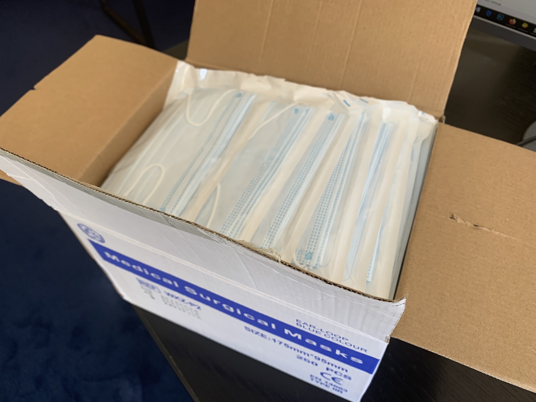 20 x Steriel Chirurgisch mondmasker IIR (medisch)