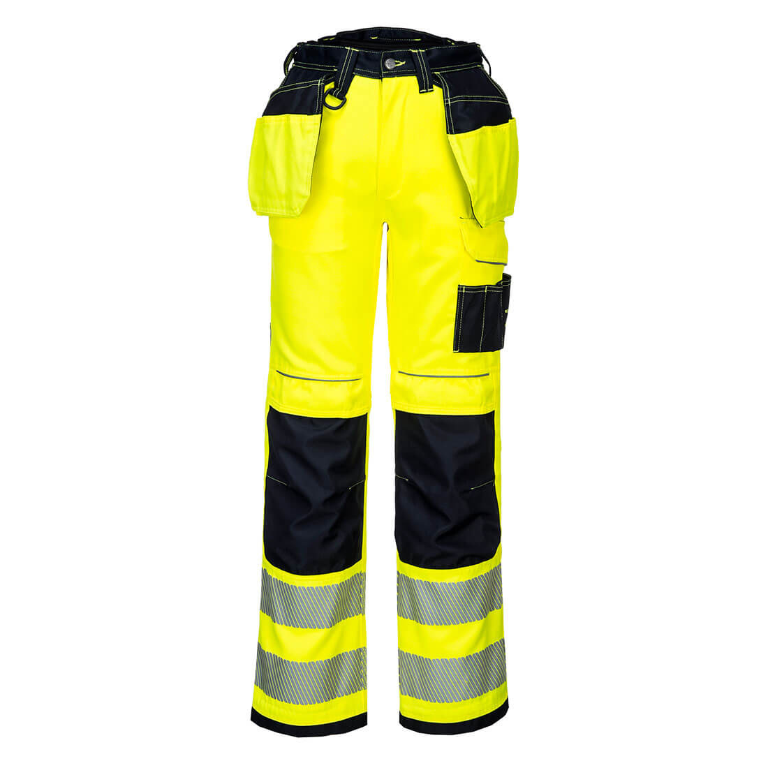 PW306 - PW3 Hi-Vis Stretch Broek met Holsterzakken