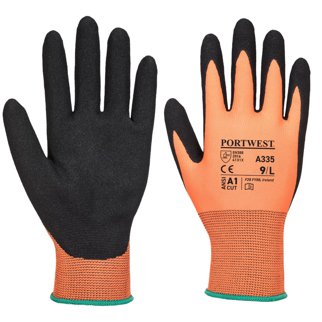 A335 - Dermi-grip NPR15 Nitril Korrelig
