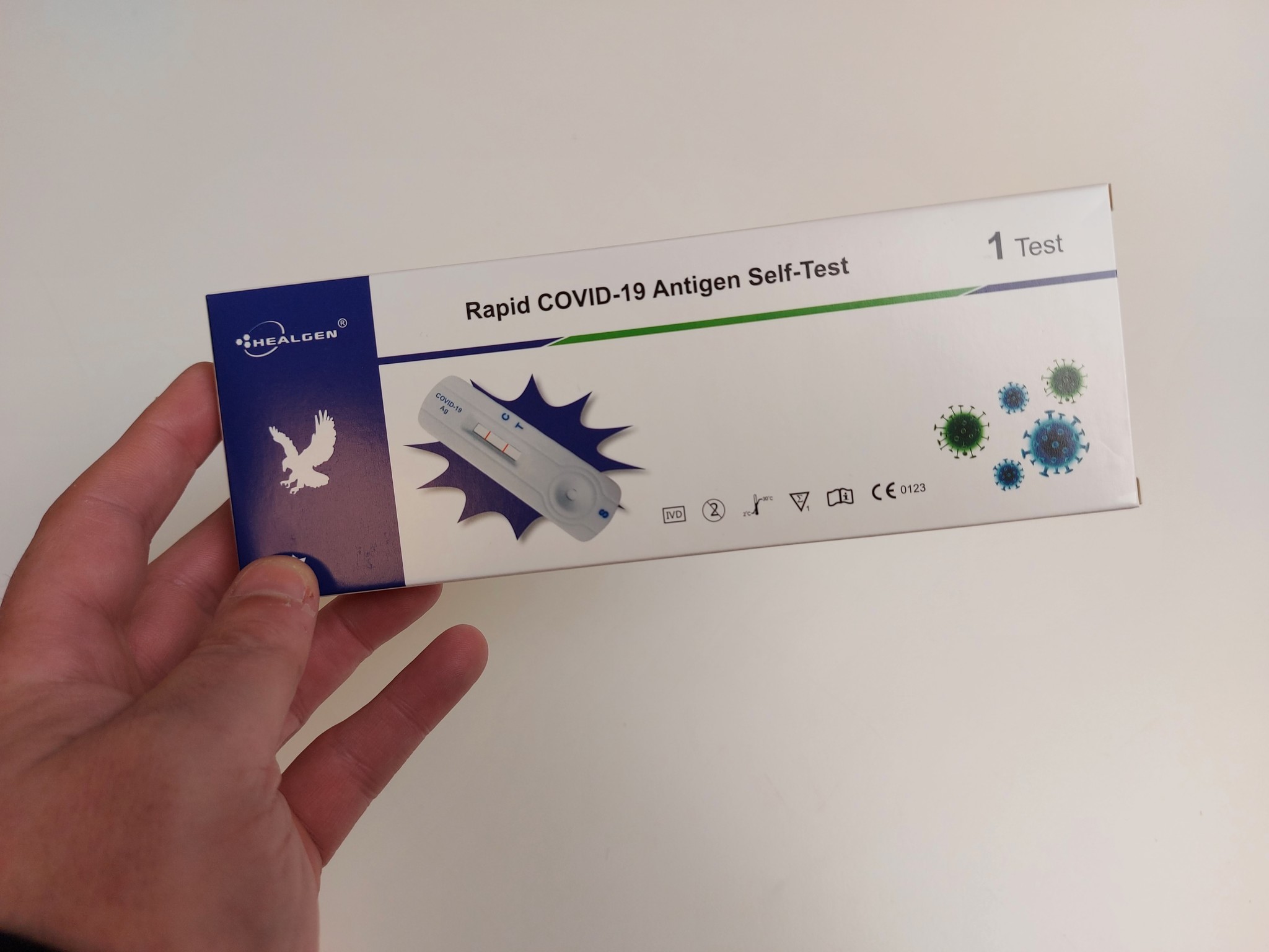 Healgen COVID-19 zelftest (per stuk verpakt)