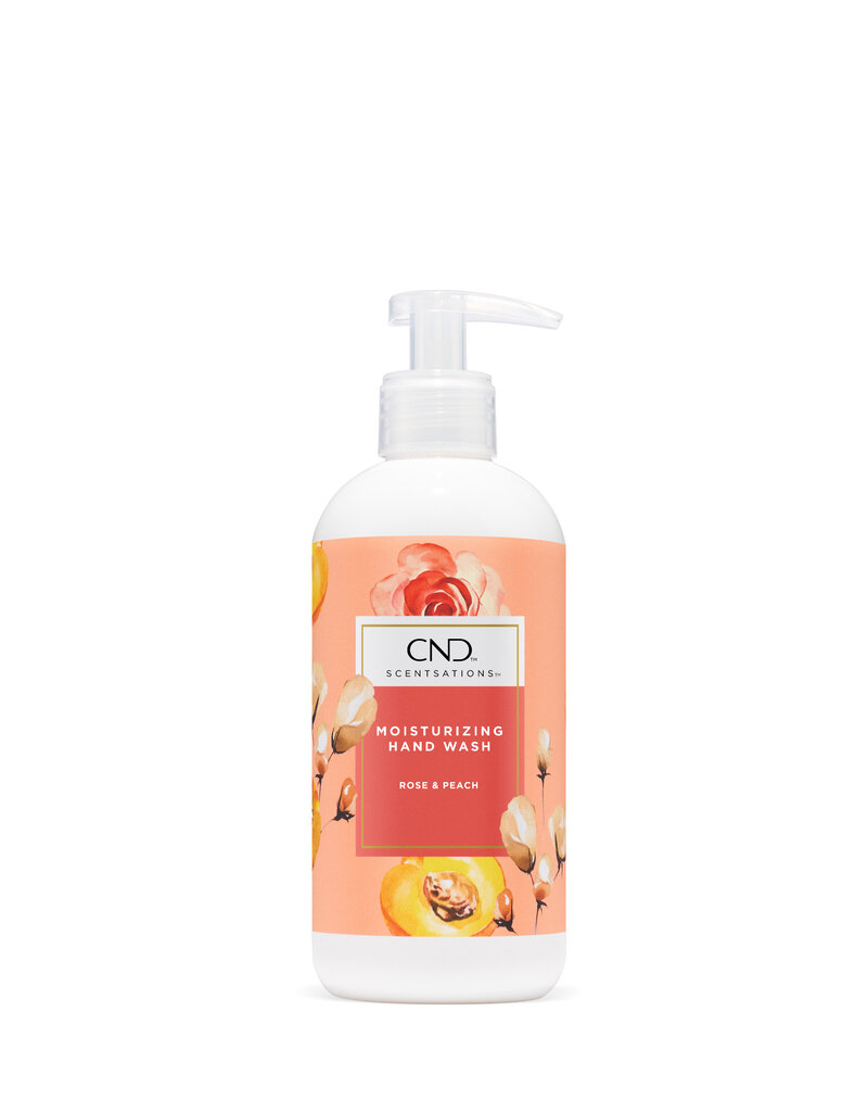 CND SCENTSATIONS™ Hand Wash -Rose & Peach -390ml