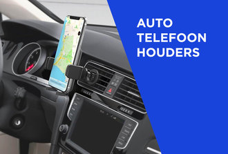 Welke telefoonhouder kies je voor in de auto?