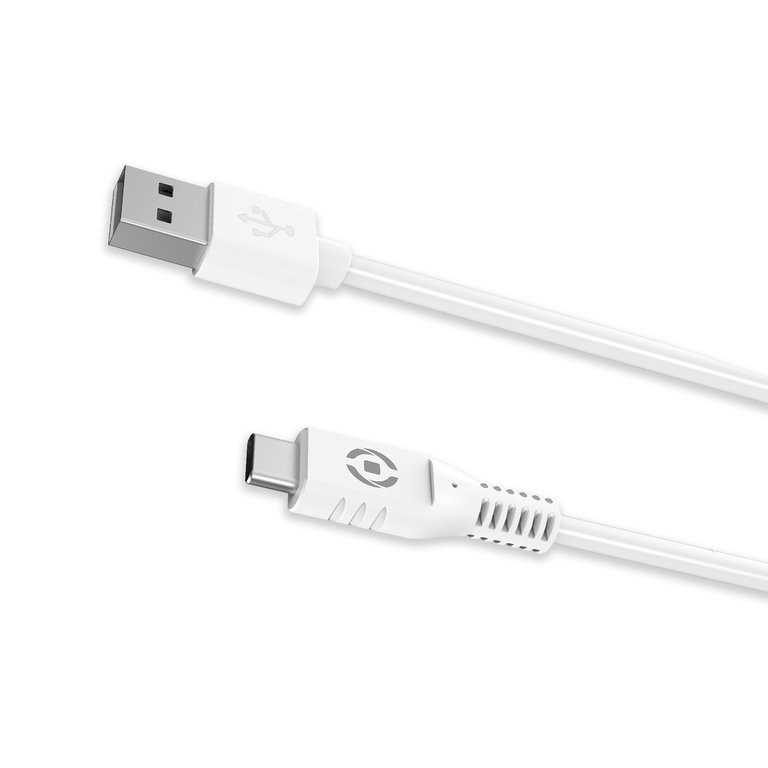 Celly USB-C - USB-A naar USB-C kabel 15W