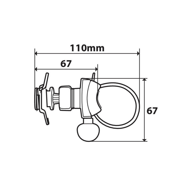 Optiline Opti-Belt Riem, stuurbevestiging