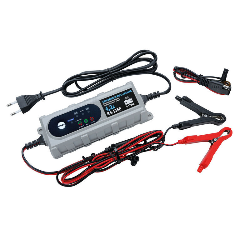 Lampa Amperomatic Multi-Charger, slimme acculader, 12V - 4,2A