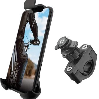 Optiline Optiline Set Telefooonhouder Motor Scooter Fiets Stuurbevestiging Beveiligd