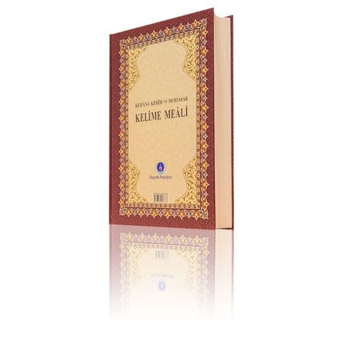 Hayrat Kuranı Kerim ve Muhtasar Kelime Meali  Orta Boy