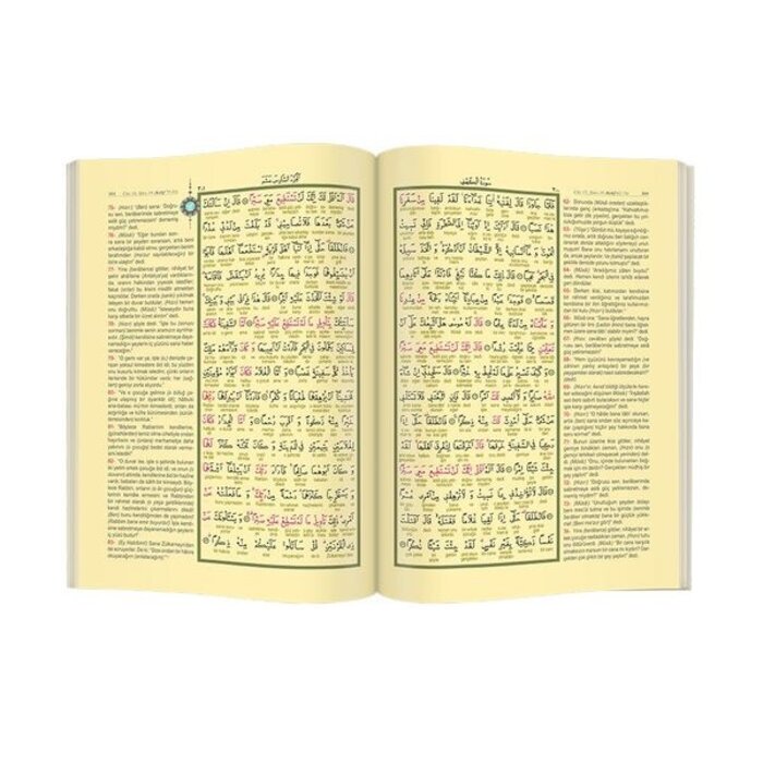 Hayrat Kuranı Kerim ve Muhtasar Kelime Meali  Orta Boy