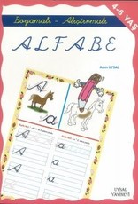 Boyamalı ve Alıştırmalı Alfabe 4-6 Yas