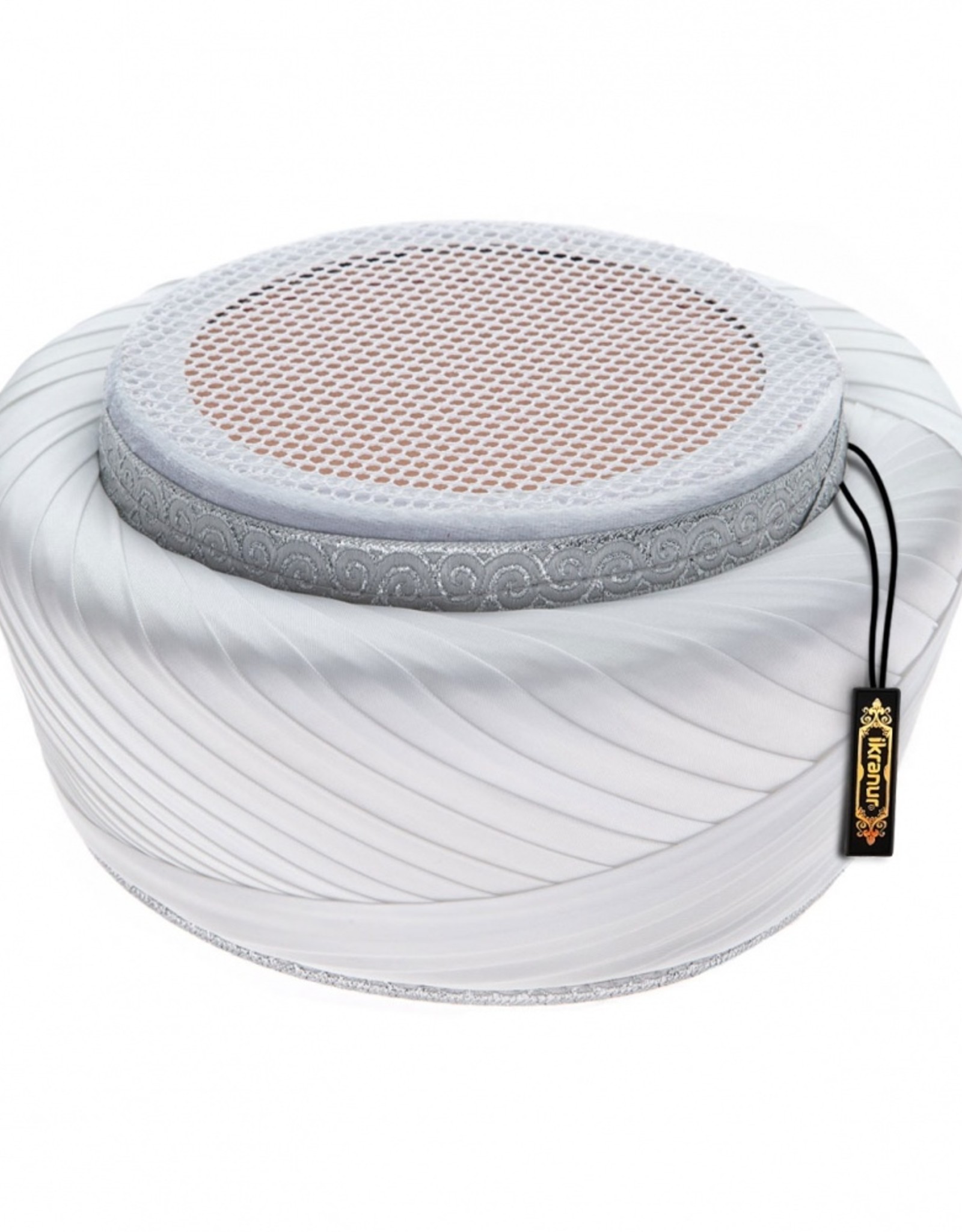 Ikranur Fileli Yazlık Sarık Krem