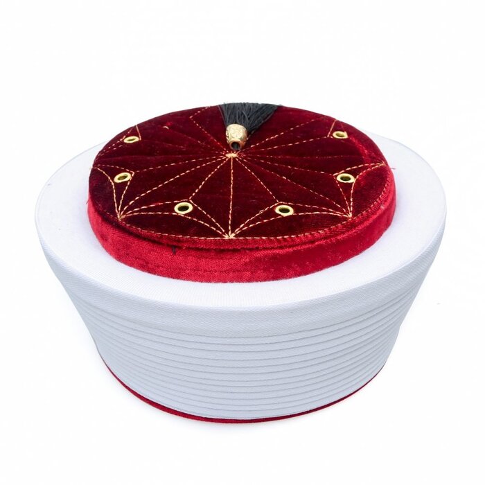 Luks Kadife Imam Sarığı Bordo