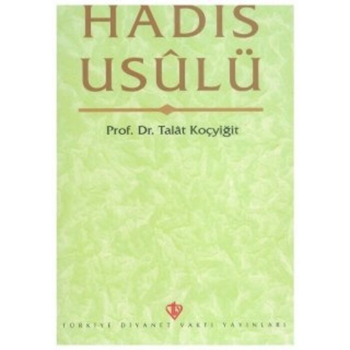 Talat Kocyigit Hadis Usulü