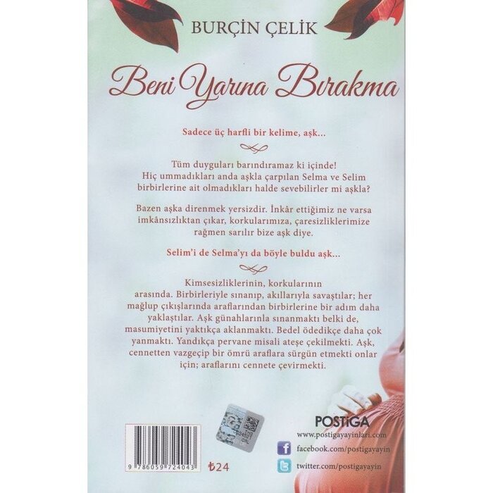 Burçin Çelik Beni Yarına Bırakma